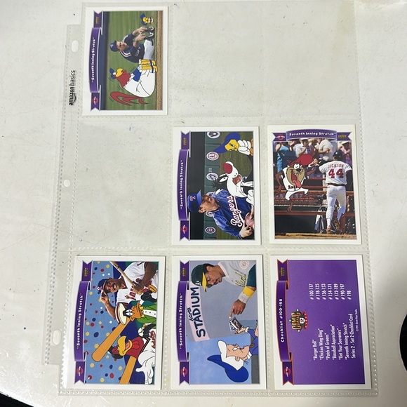 Looney Tunes Baseball Cards. All most a complete Set. Missing 3 Cards. - Picture 3 of 3